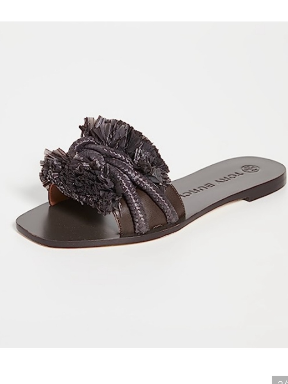 NWT Tory Burch Rope Flat Slide